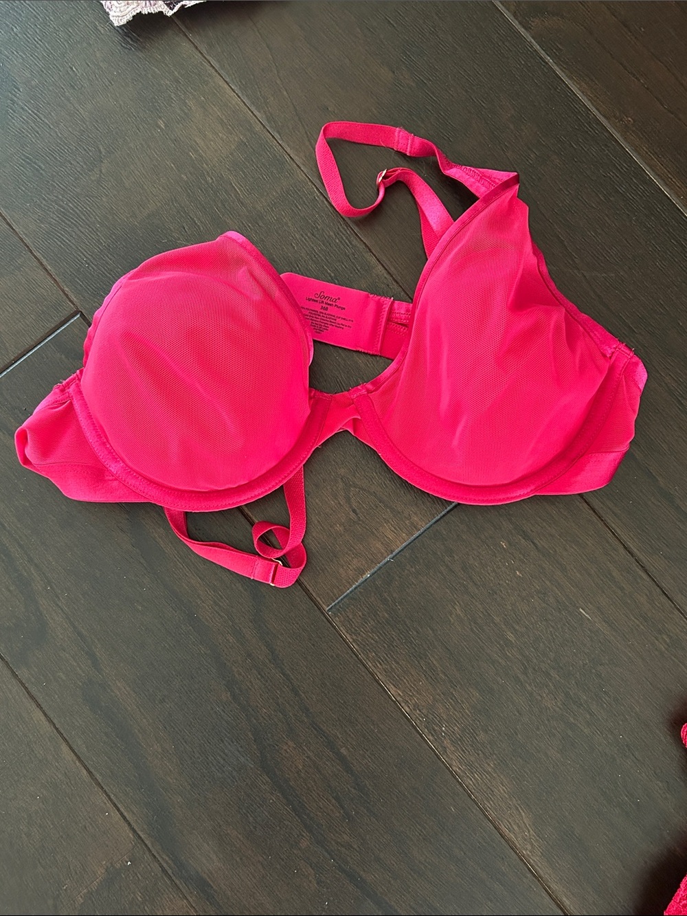 Soma Hot Pink Underwire Bra